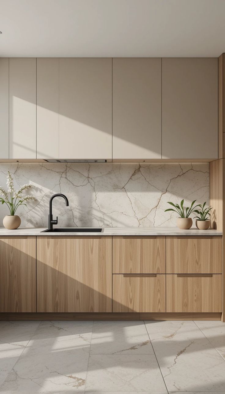 📌 título cocina moderna con salpicadero de…